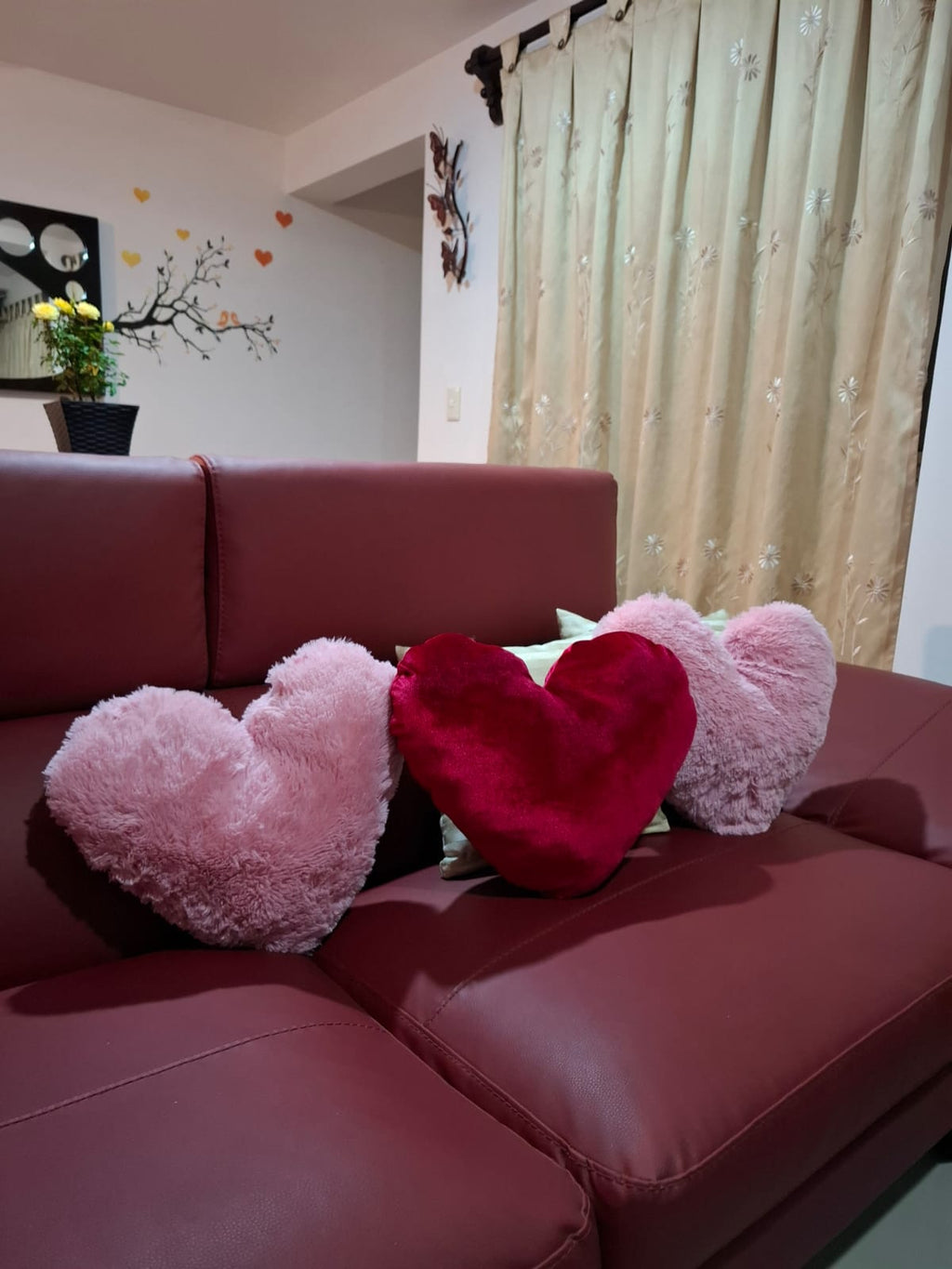 Cojín Decorativo Corazón que Incluye Relleno como Regalo Ideal para uso en la Cama, Sofá o como Accesorio del Hogar